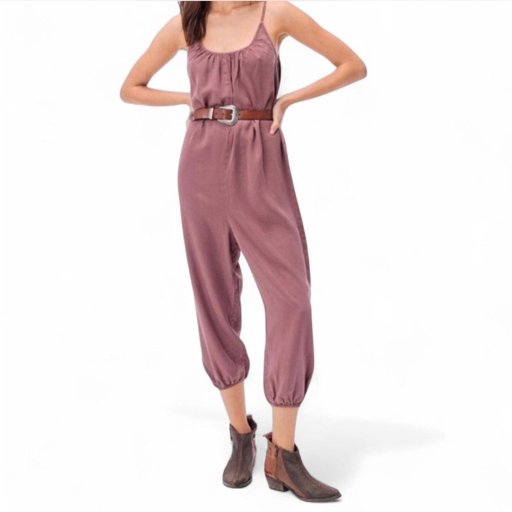 🌲 Lovestitch Willa Jumpsuit Mauve Dusty Pink Free People Inspo M